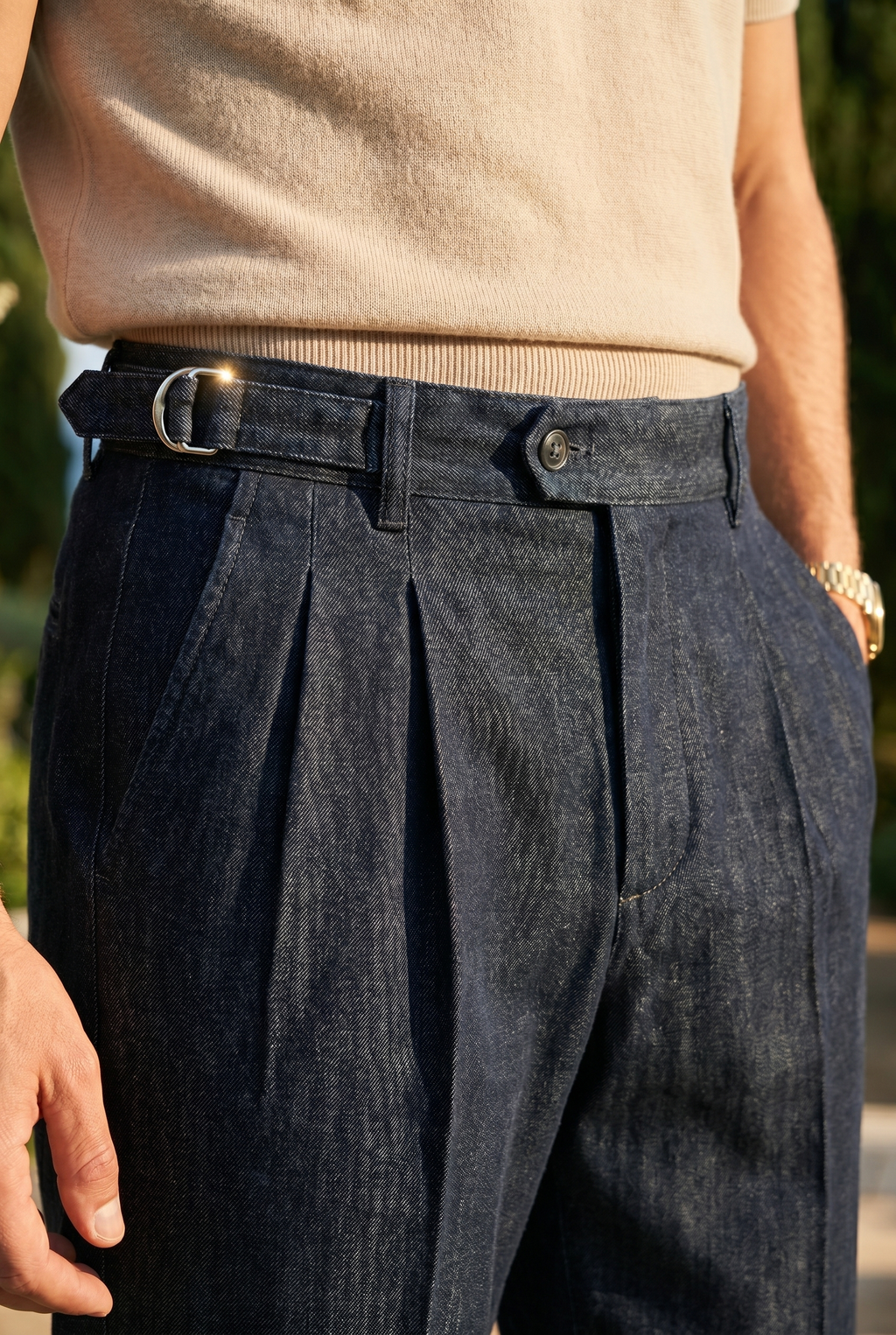 Pantaloni Dritti Invernali Old Money