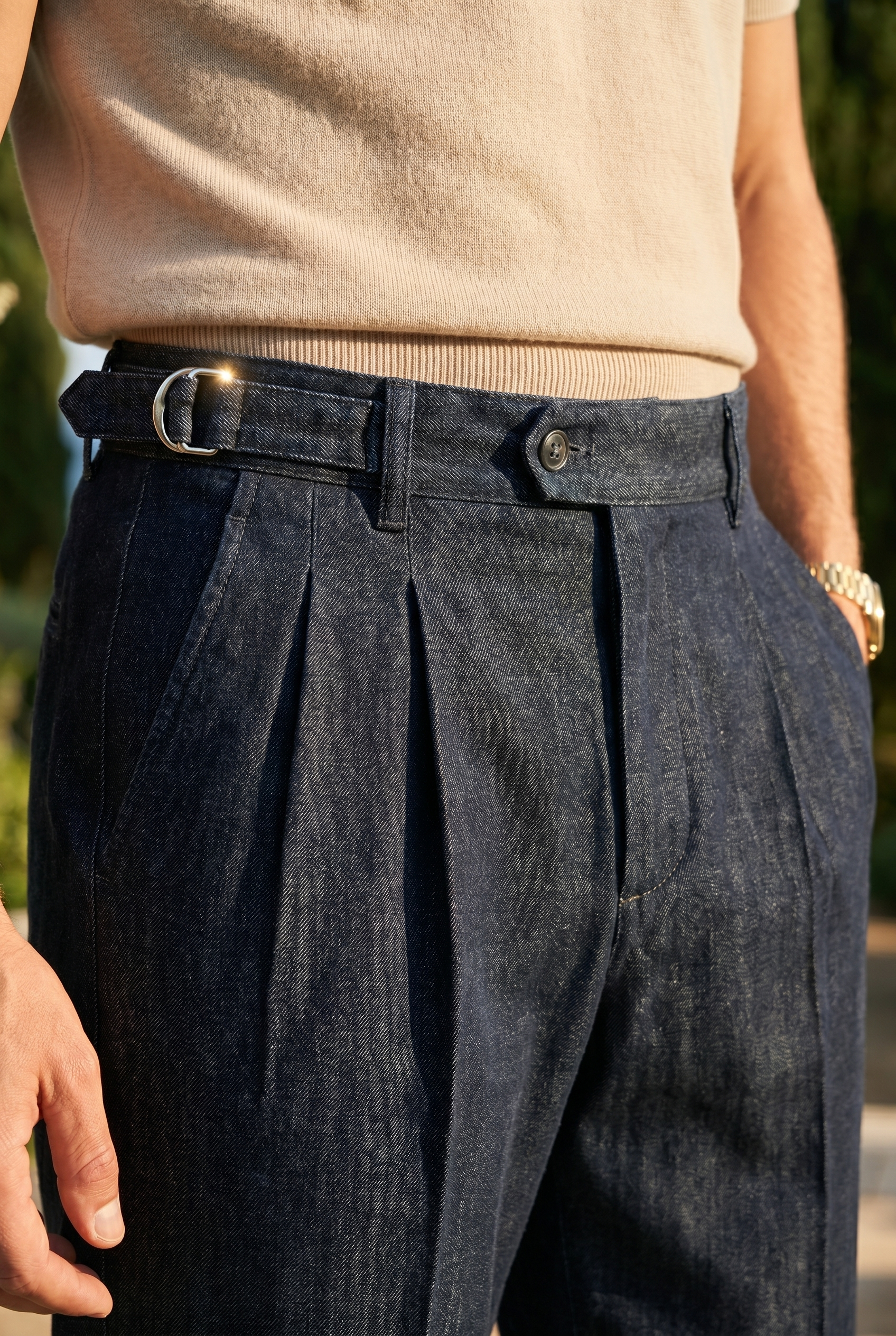Pantaloni Dritti Invernali Old Money