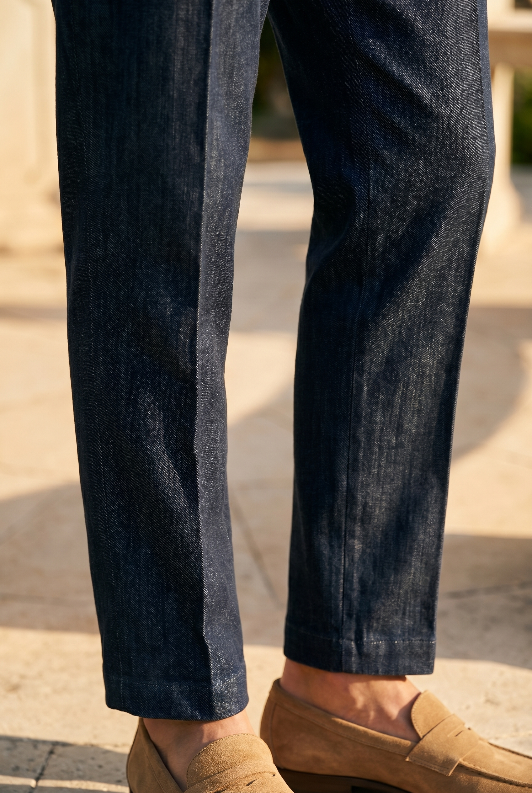 Pantaloni Dritti Invernali Old Money
