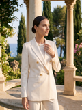 Blazer Doppio Petto Elegante Chic da Donna