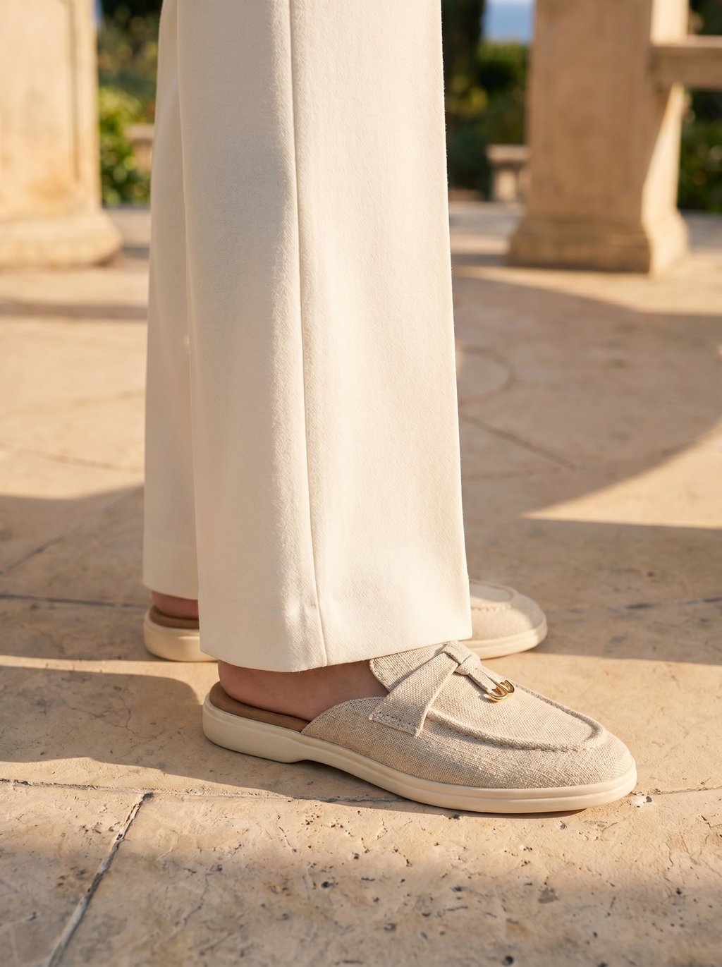 Smart Luxury broek met wijde pijpen voor dagelijks gebruik