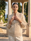 Warme en Luxueuze Gebreide Wollen Cardigan