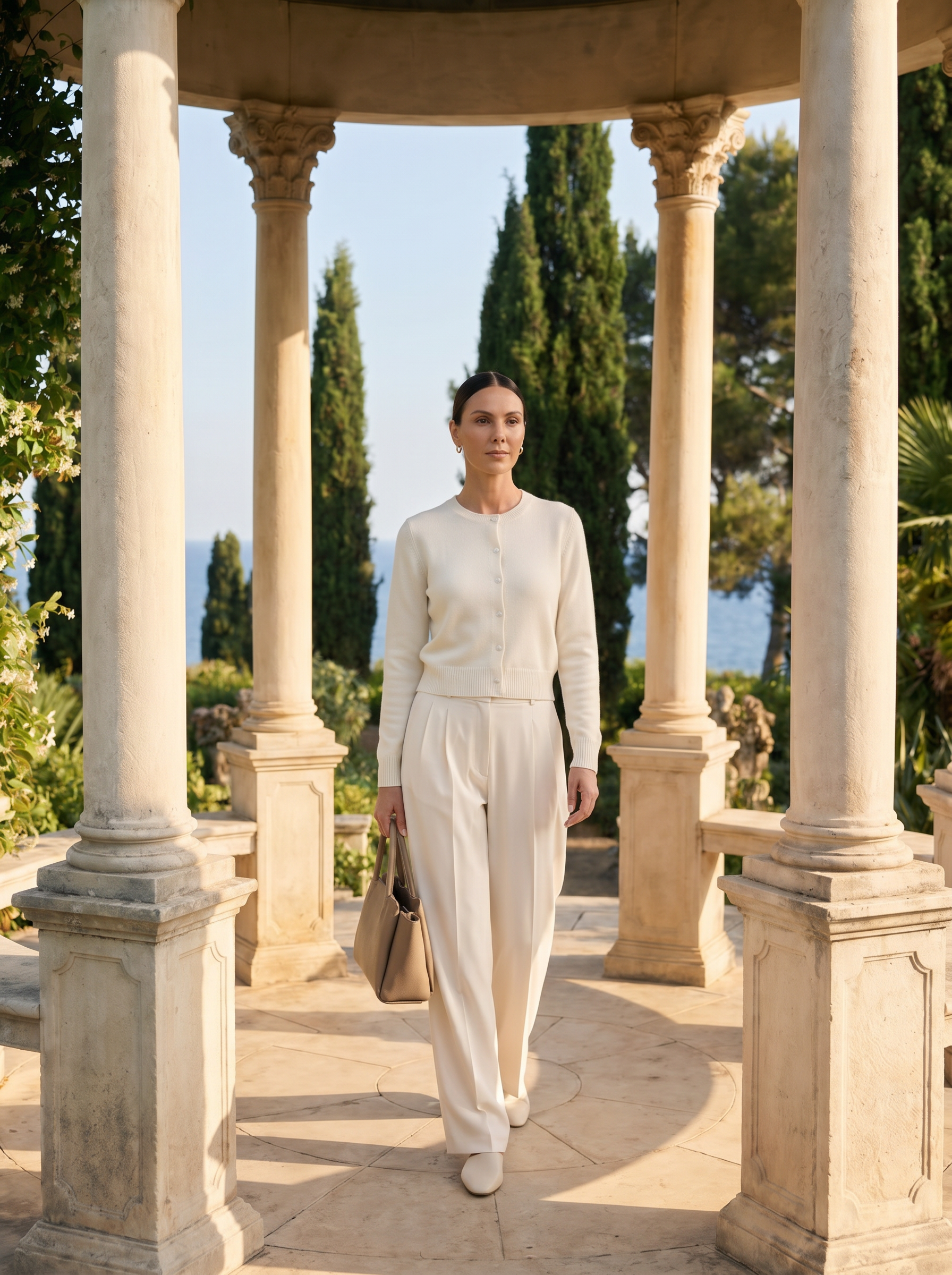 Cardigan Corto di Base in Lana Smart Luxury