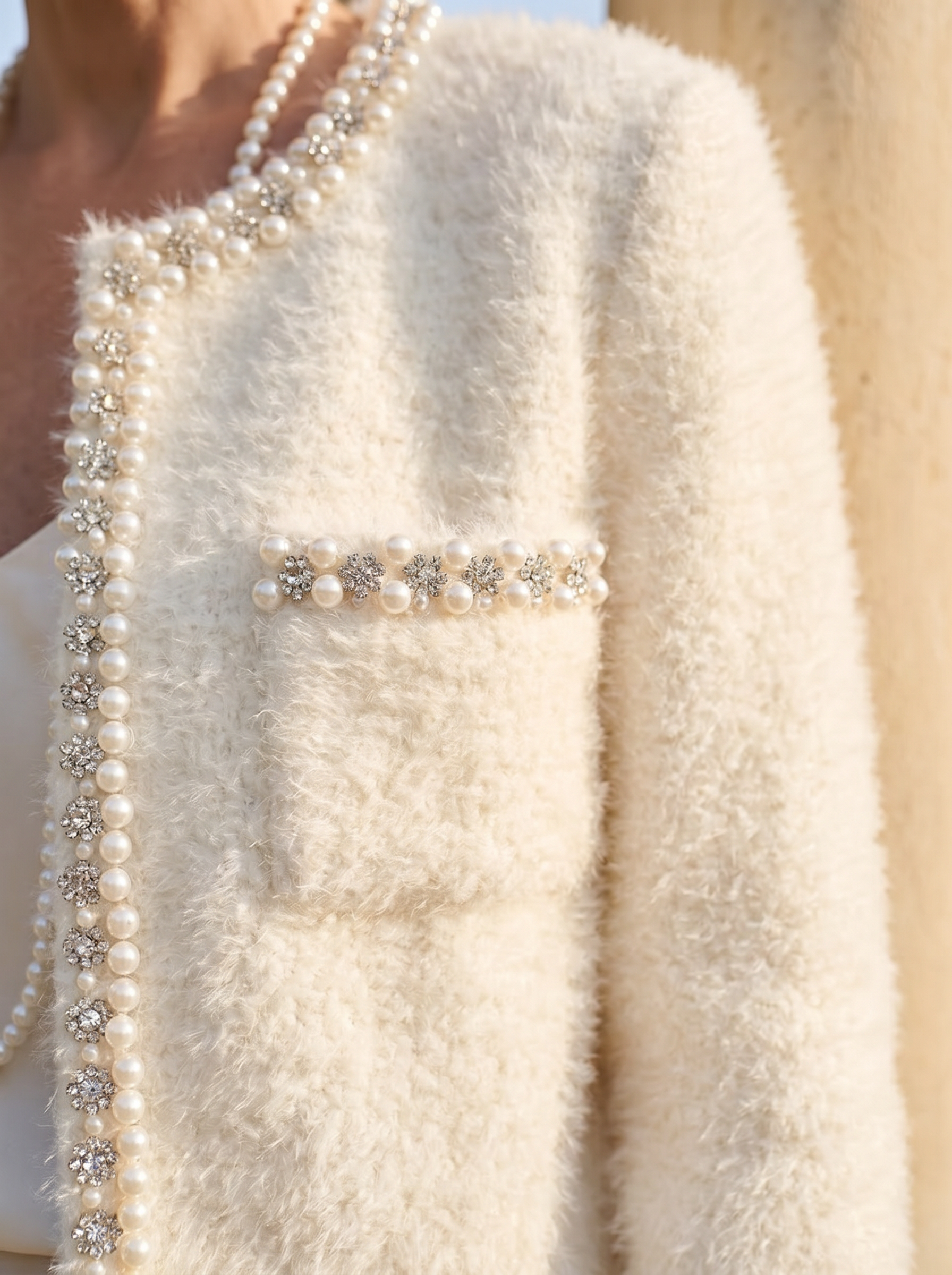 Blazer Elegante con Spalle a Bolla Old Money