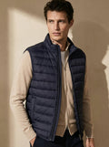 Mouwloos vest met rits Quiet Luxury
