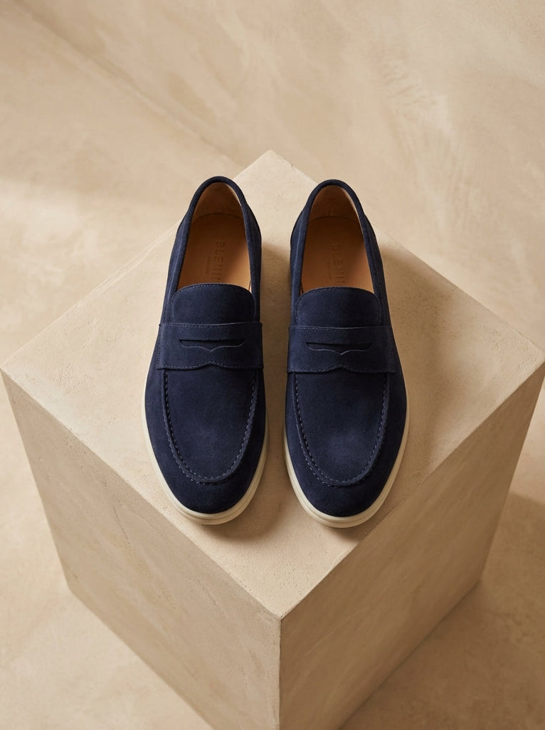 Scarpe Flat Slip-On con Punta Chiusa Old Money