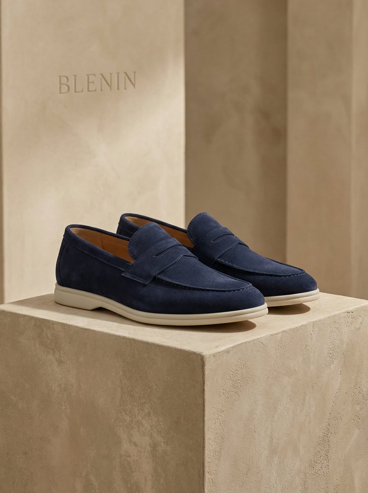 Scarpe Flat Slip-On con Punta Chiusa Old Money