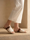 Sandali Slip-On Leggeri Tinta Unita Old Money