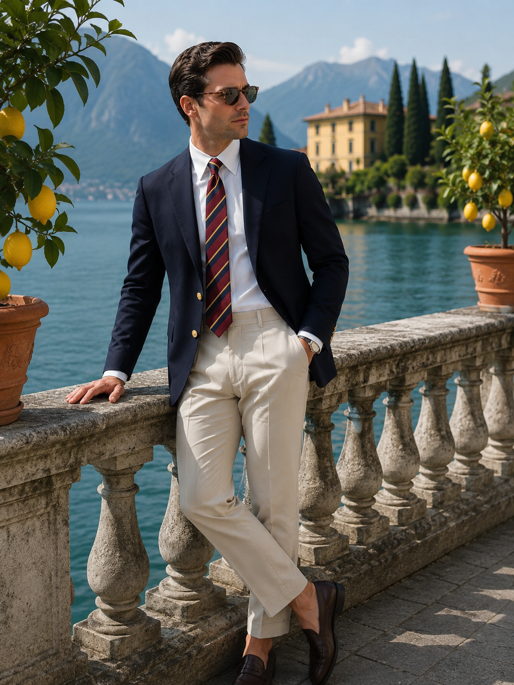 Sartoriale blazer voor de lente