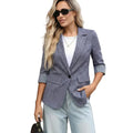 Blazer Sartoriale con Risvolto alle Maniche vista frontale